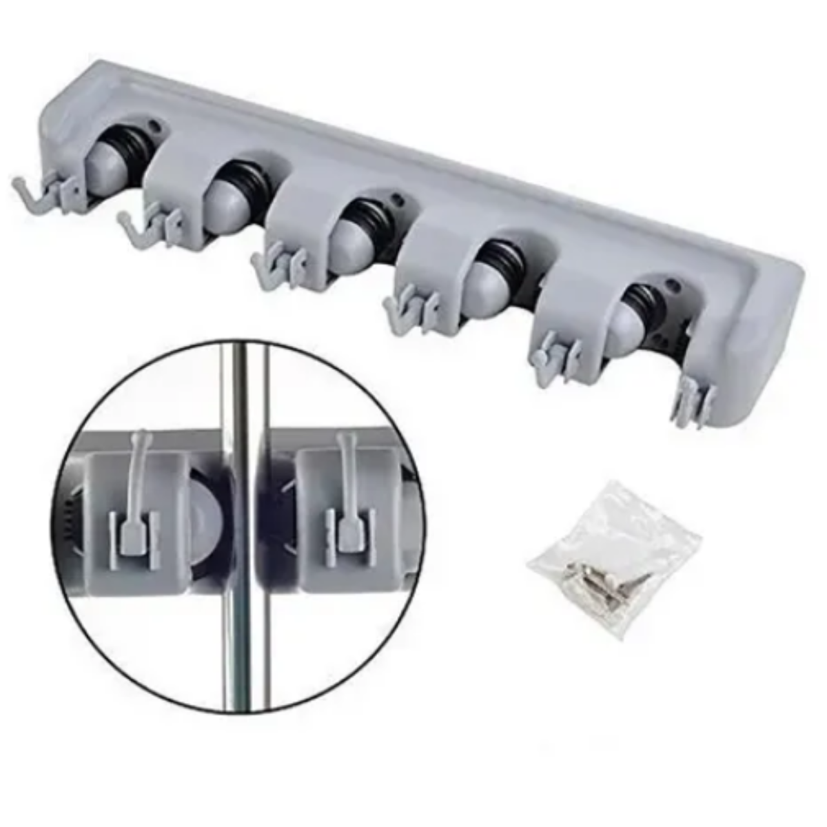 Organizador Porta Escobas, Mopas y Trape